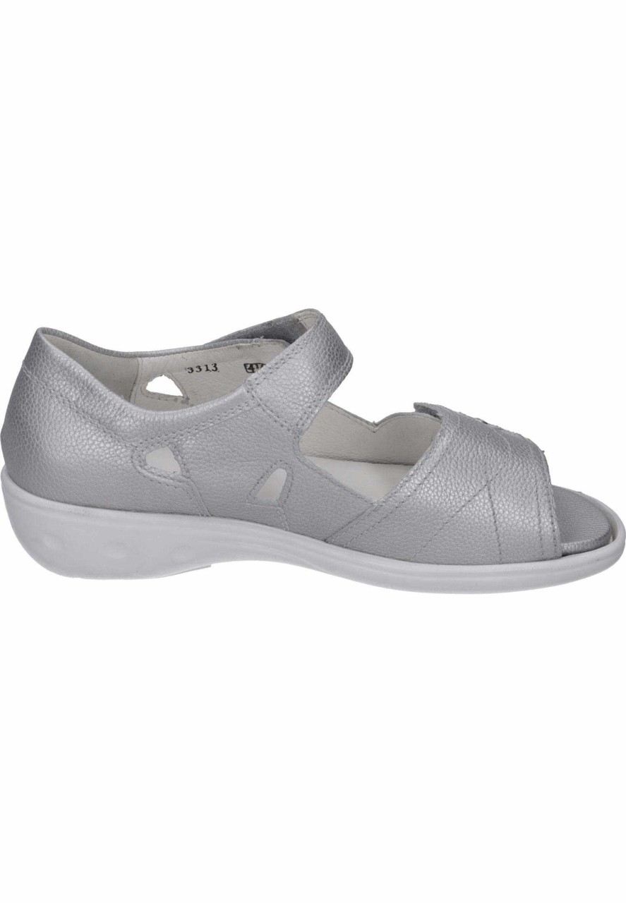 WALDLÄUFER Komfort Sandalen grau