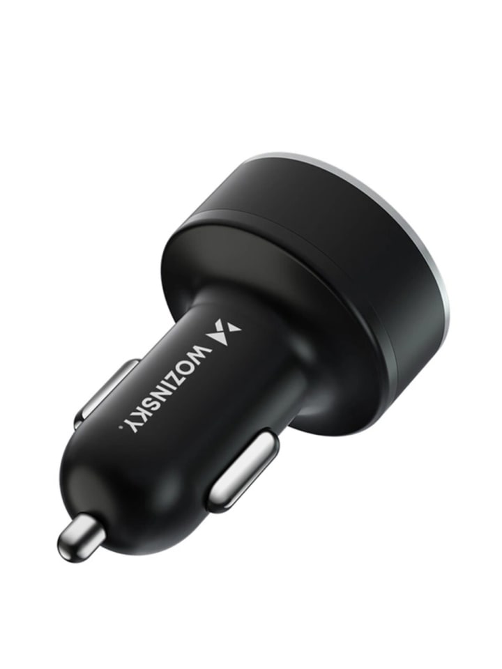 Wozinsky Wozinsky WDCCB Autoladegerät mit Display 50W 2xUSB-C / 2xUSB-A in Schwarz günstig kaufen onesize