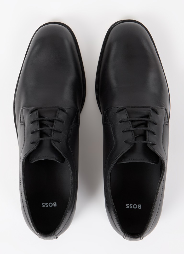 Kožené šněrovací boty HUGO BOSS Limber
