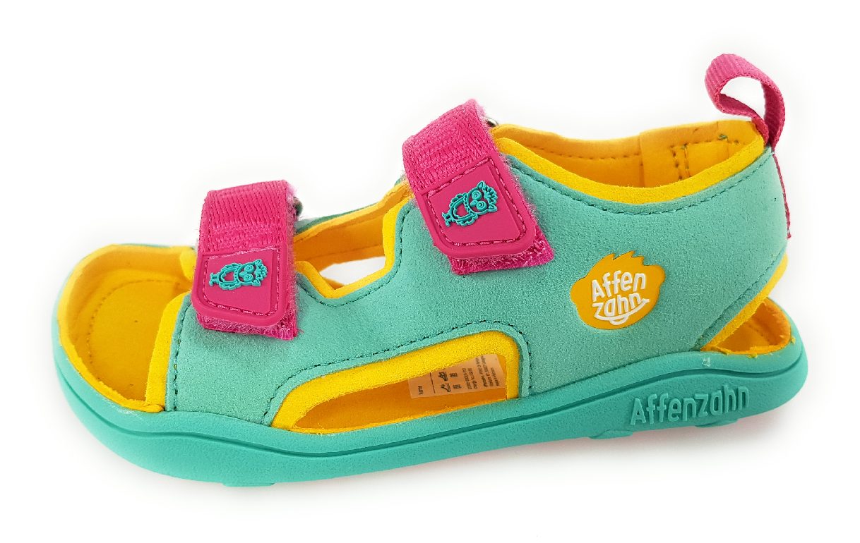 Affenzahn Vegan Airy Owl 00392-30003-740 Grün turquoise
