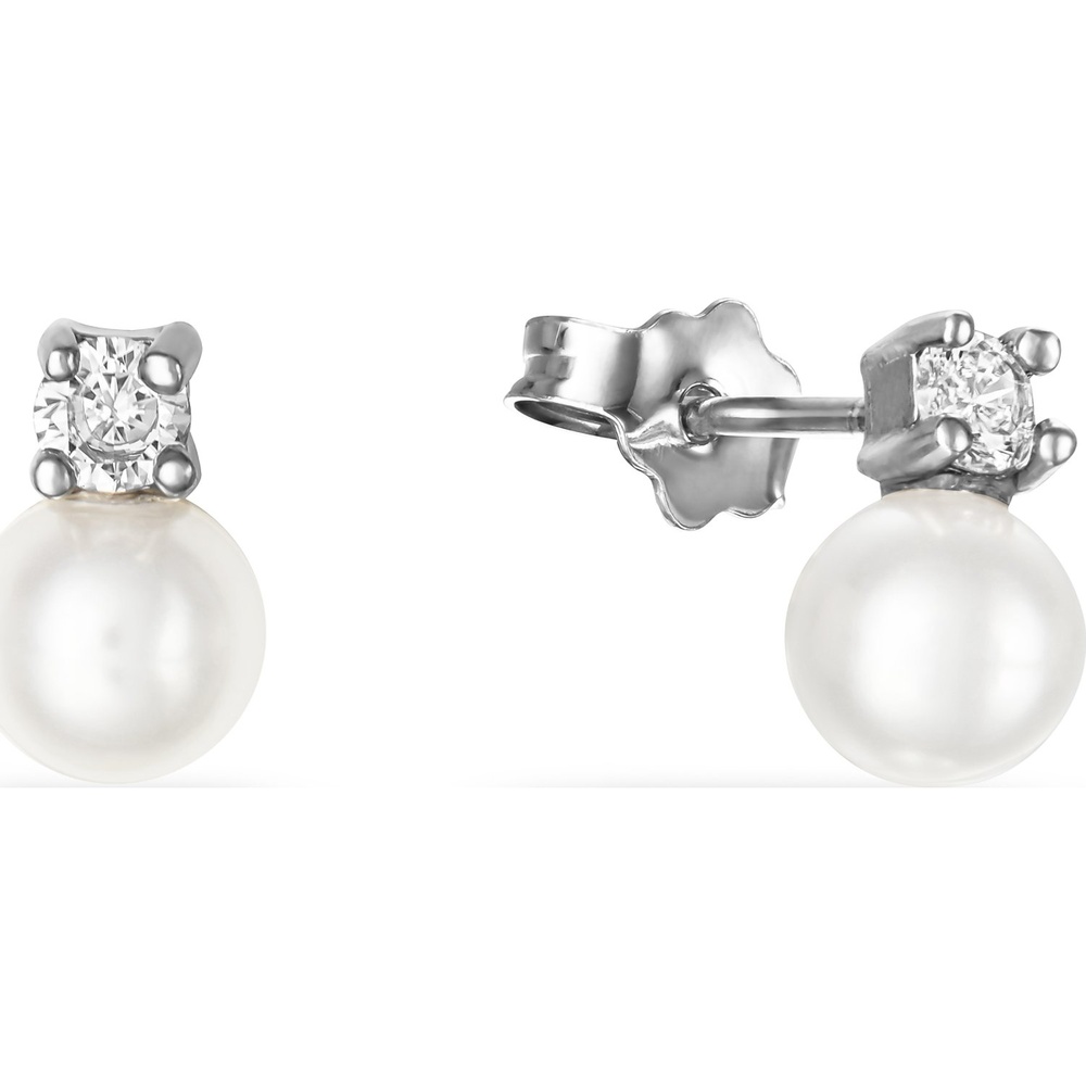 FAVS Boucles d'oreilles à fermoir à poussette 925 Argent Boucles d'oreilles