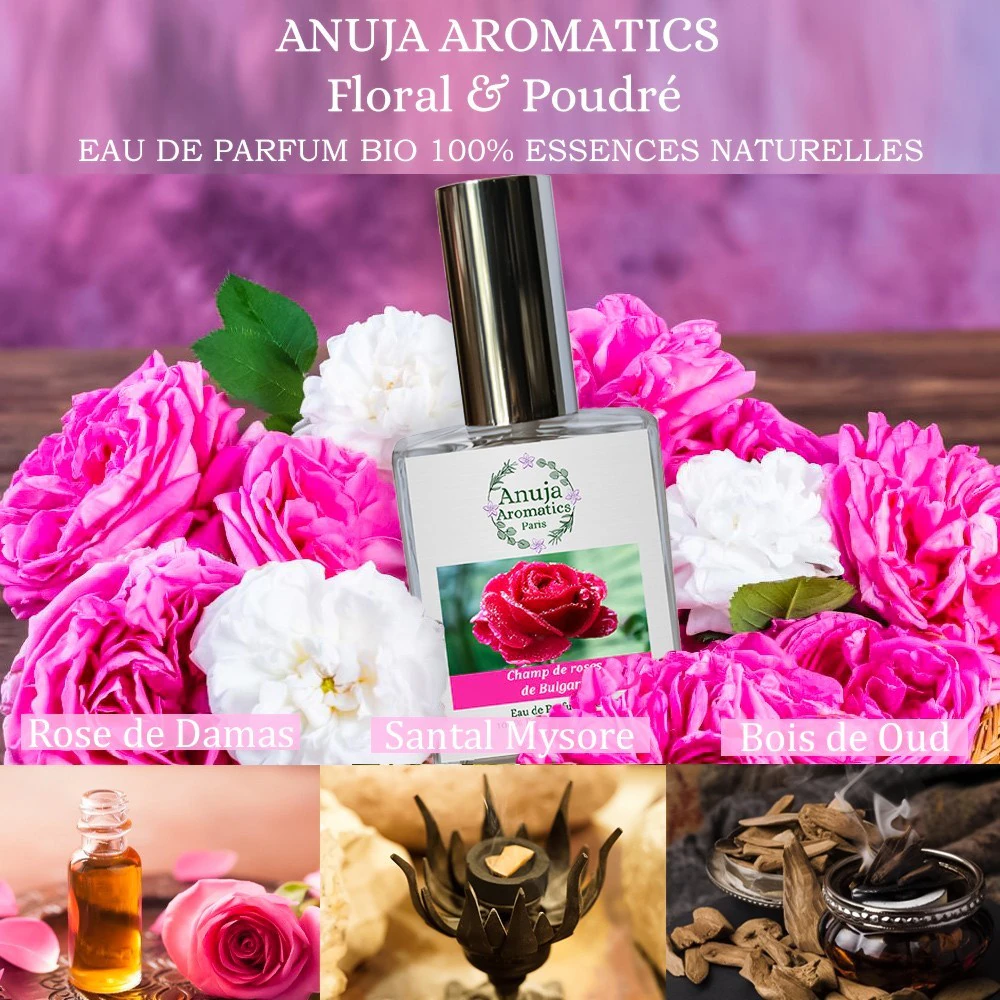 Anuja Aromatics Paris Bulharské růžové pole