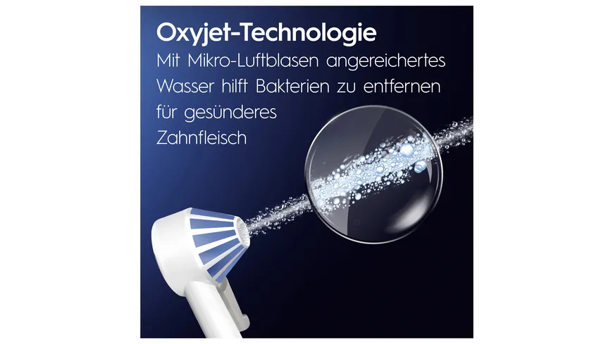 Oral-B Dental Center OxyJet Reinigungssystem - Munddusche