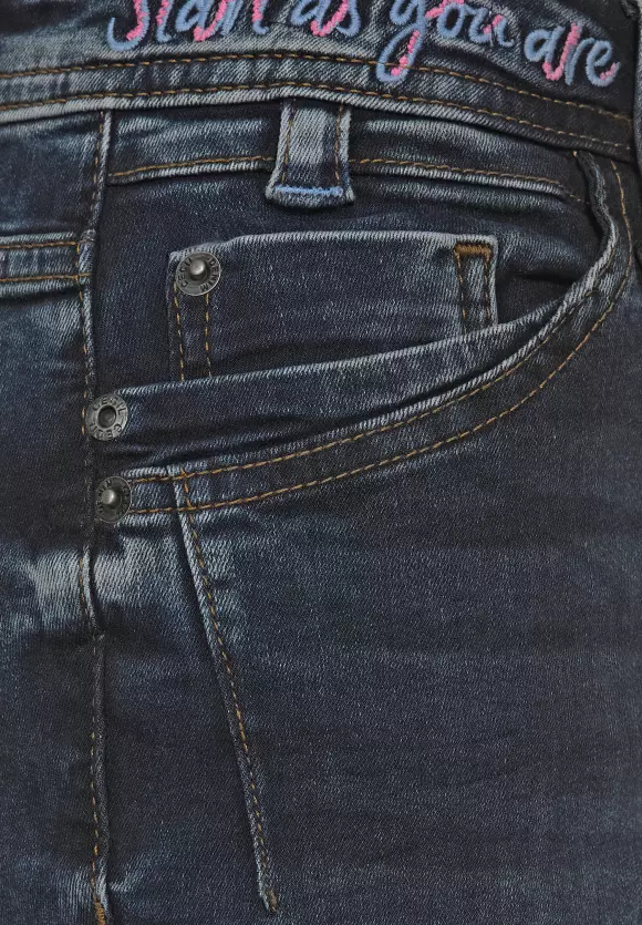 CECIL Dunkle Loose Fit Jeans