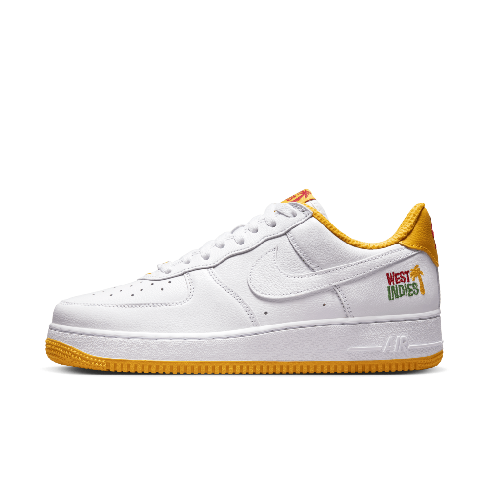 Nike Air Force 1 Low Retro West Indies Yellow DX1156-101 / weiss