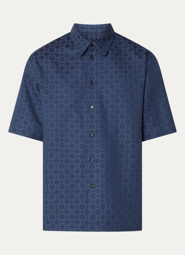 Camicia Givenchy dal taglio classico con motivo jacquard