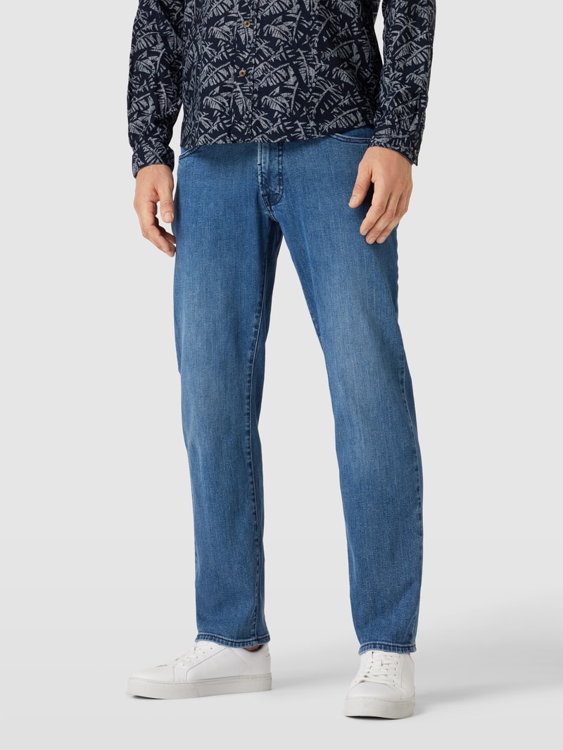 Regular Fit Jeans Modell 'Dijon' in blau