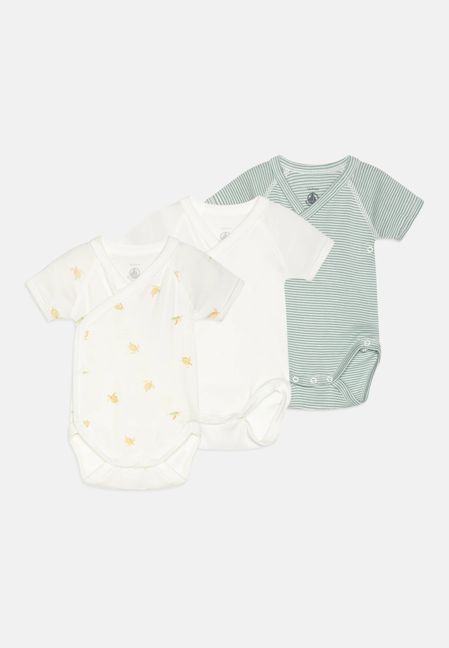 Petit Bateau BABY NAISS 3 PACK - Body