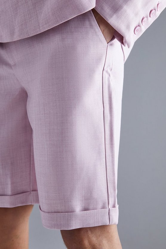 Lockere Anzug-Shorts
