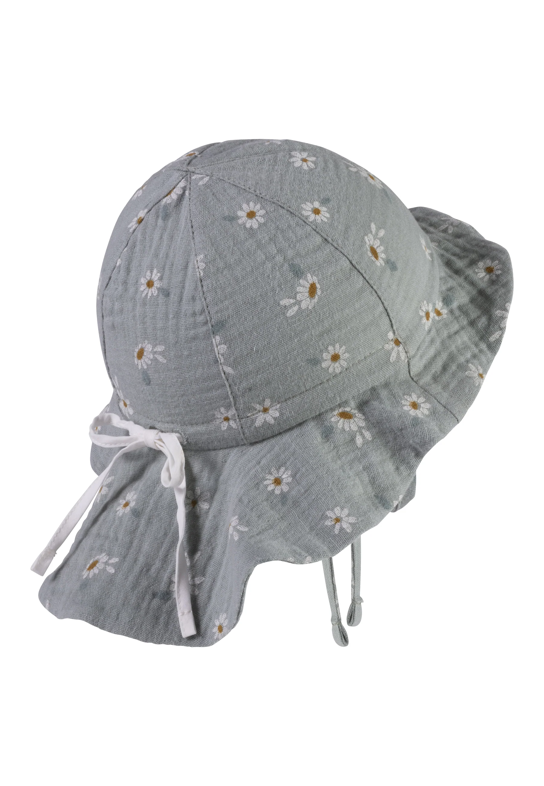 Sonnenhut bedruckt mit Gänseblümchen