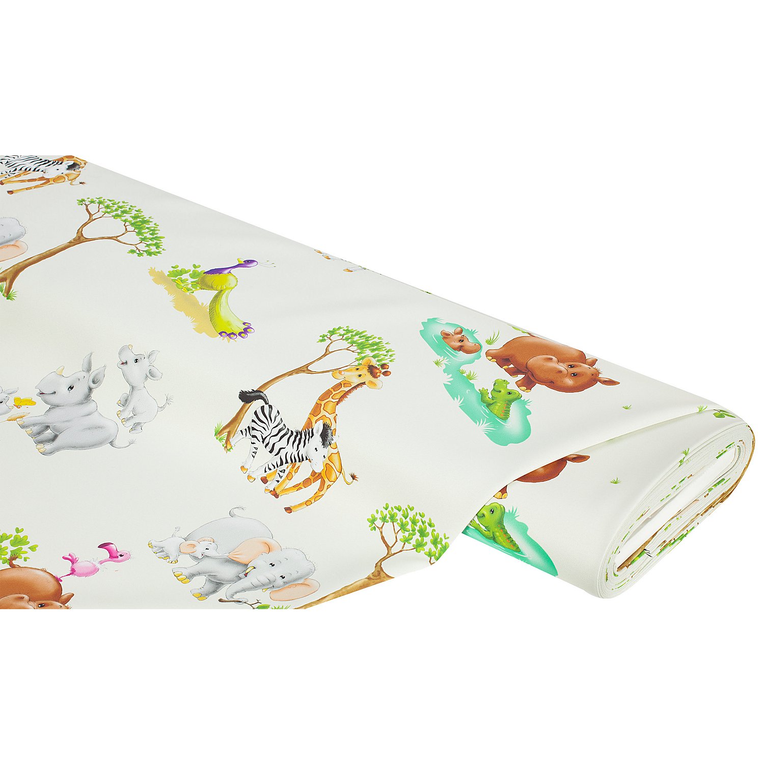 Verdunkelungsstoff Blackout Safari Tiere