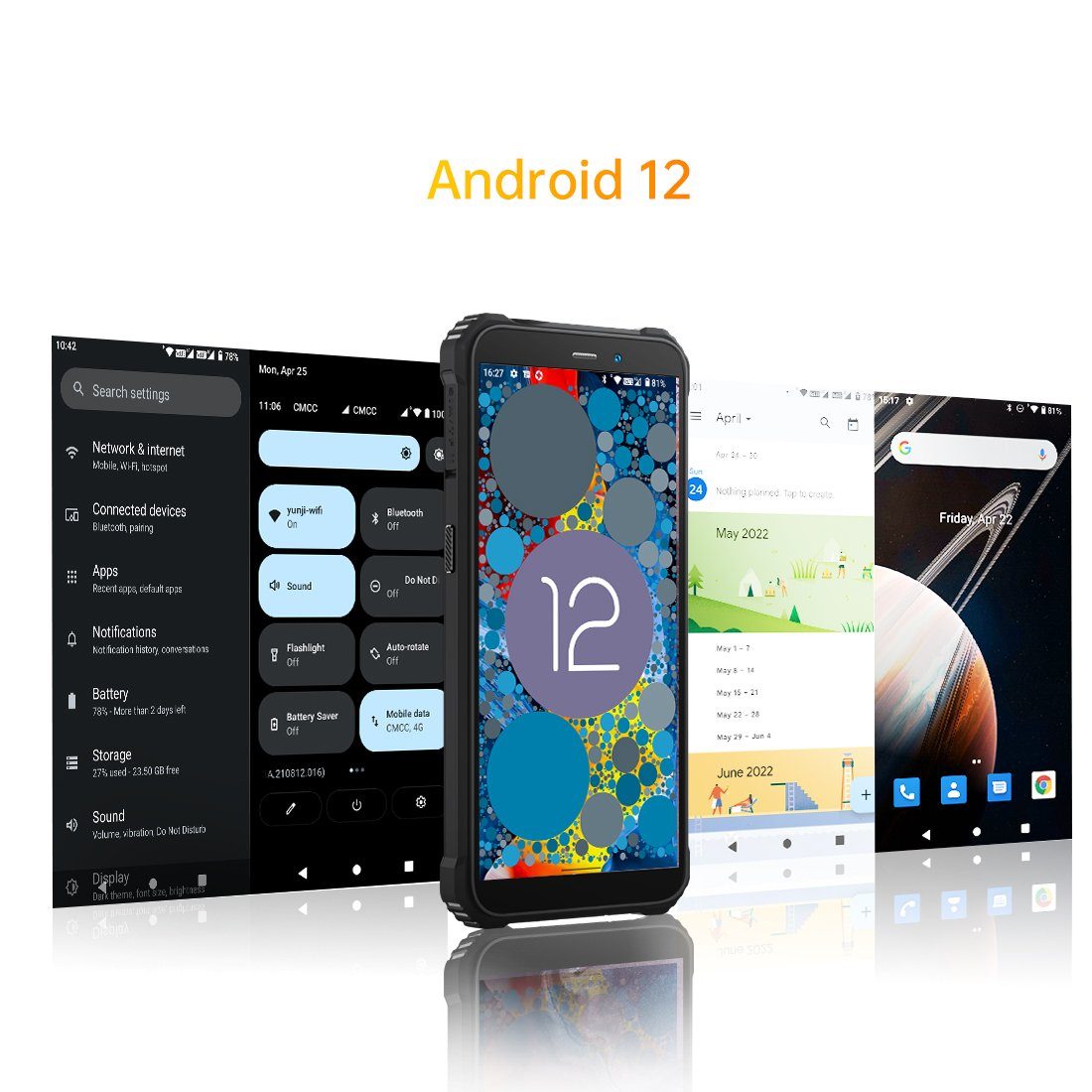 OUKITEL WP 20 pro, [Außentelefon], 6300 mAh, 4GB RAM+64GB ROM Smartphone (5,93 Zoll, 64 GB Speicherplatz, 20 MP MP Kamera, wasserdicht, staubdicht, sturzsicher, 20MP Samsung Hauptkamera)