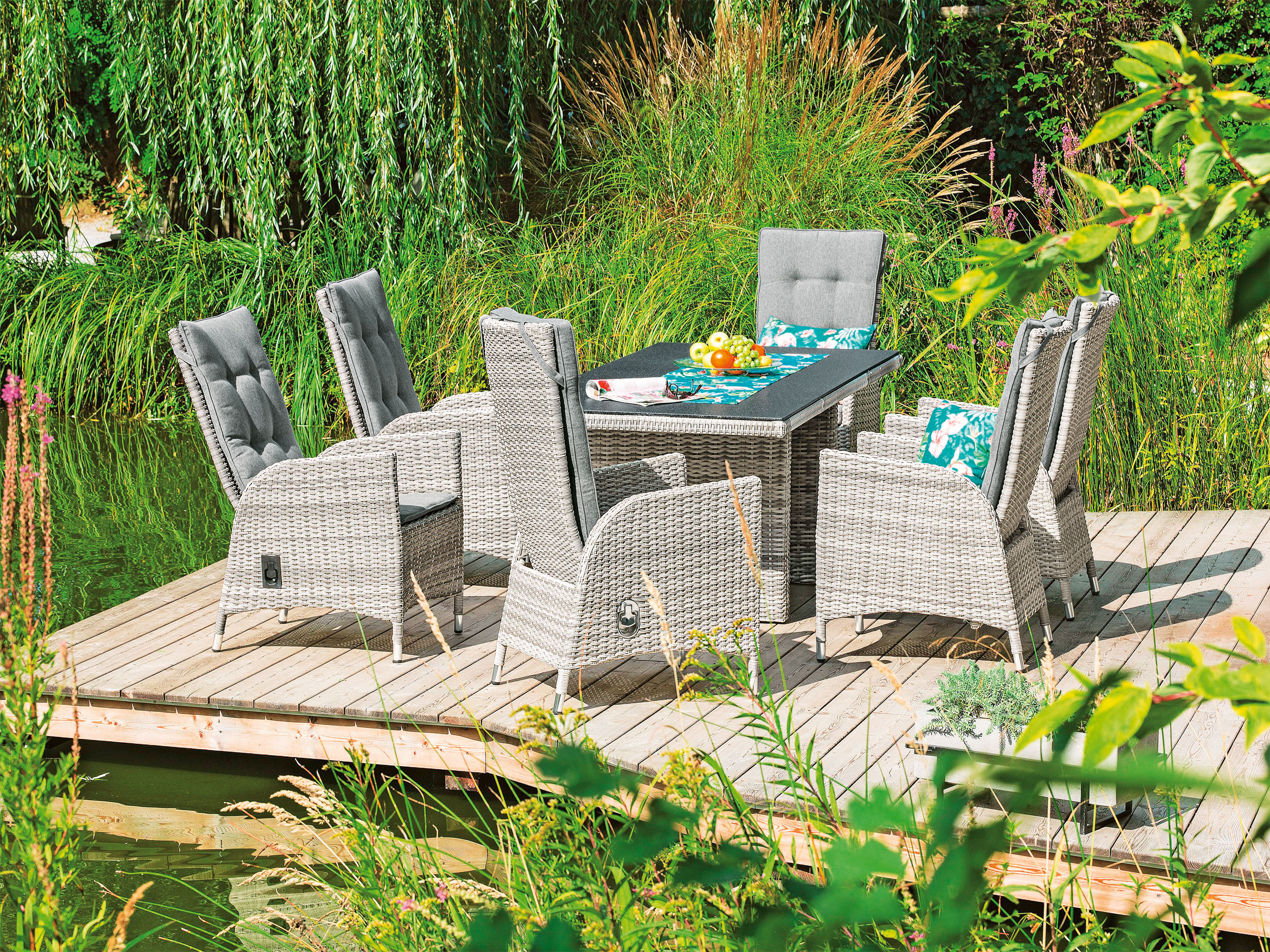 OUTDOORGartensessel Rückenverstellung