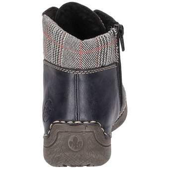 Rieker Schnürstiefelette in blau