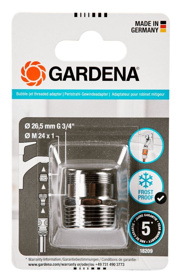 Gardena 18209-20 Skrueadapter for myk luftemaskin