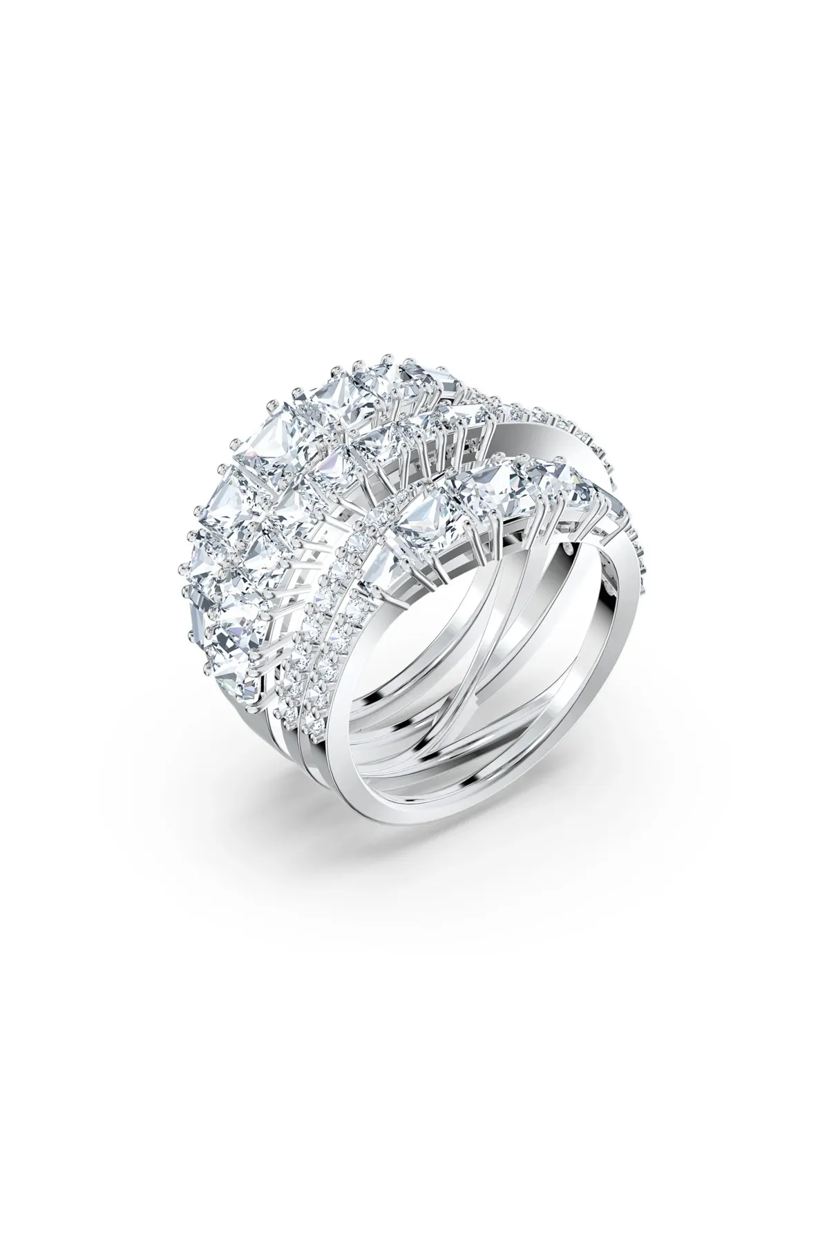 1'ASLAN  Swarovski Twist Ring 5584650 (Größe: 52)