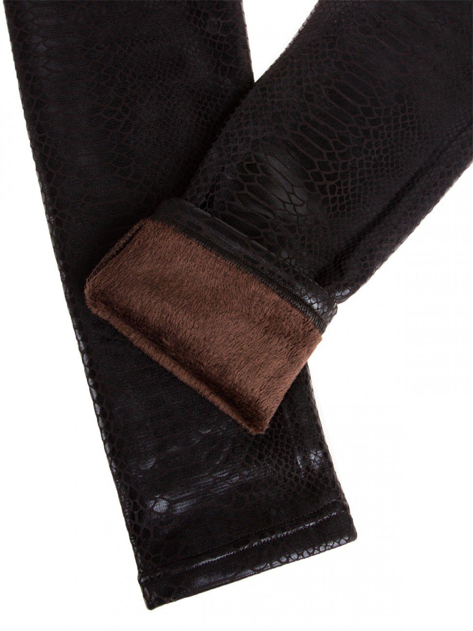 Caspar Leggings HLE016 warm gefütterte Damen Leggings