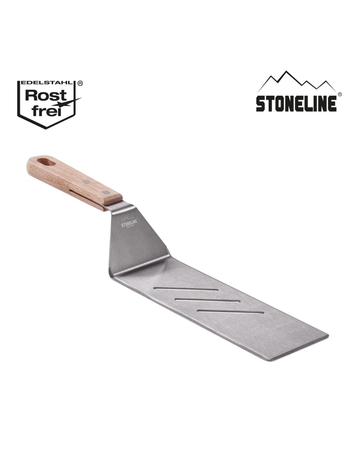 Stoneline Burger Smasher Set 3-tlg., Burgerpresse, Burgerglocke, Wender | Edelstahl in Edelstahl günstig kaufen onesize
