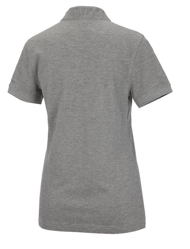e.s. Polo-Shirt cotton Mandarin, Damen