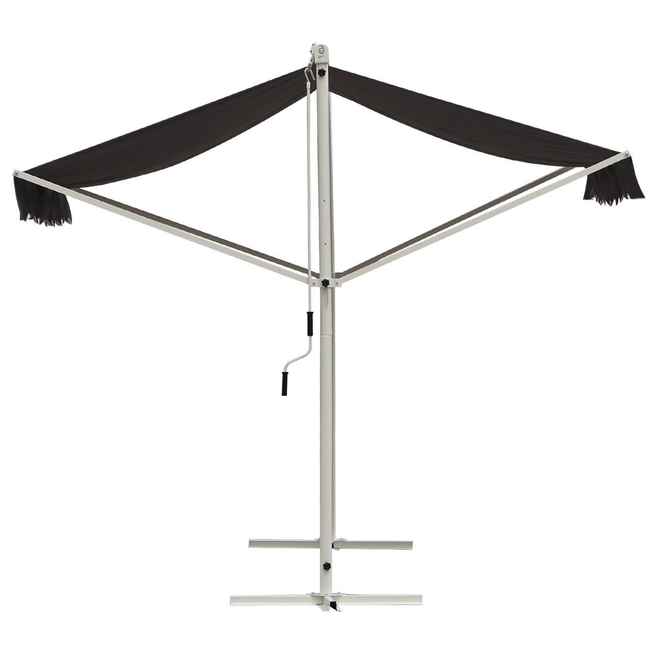 Outsunny Standmarkise,Grau 2,95x2,94m