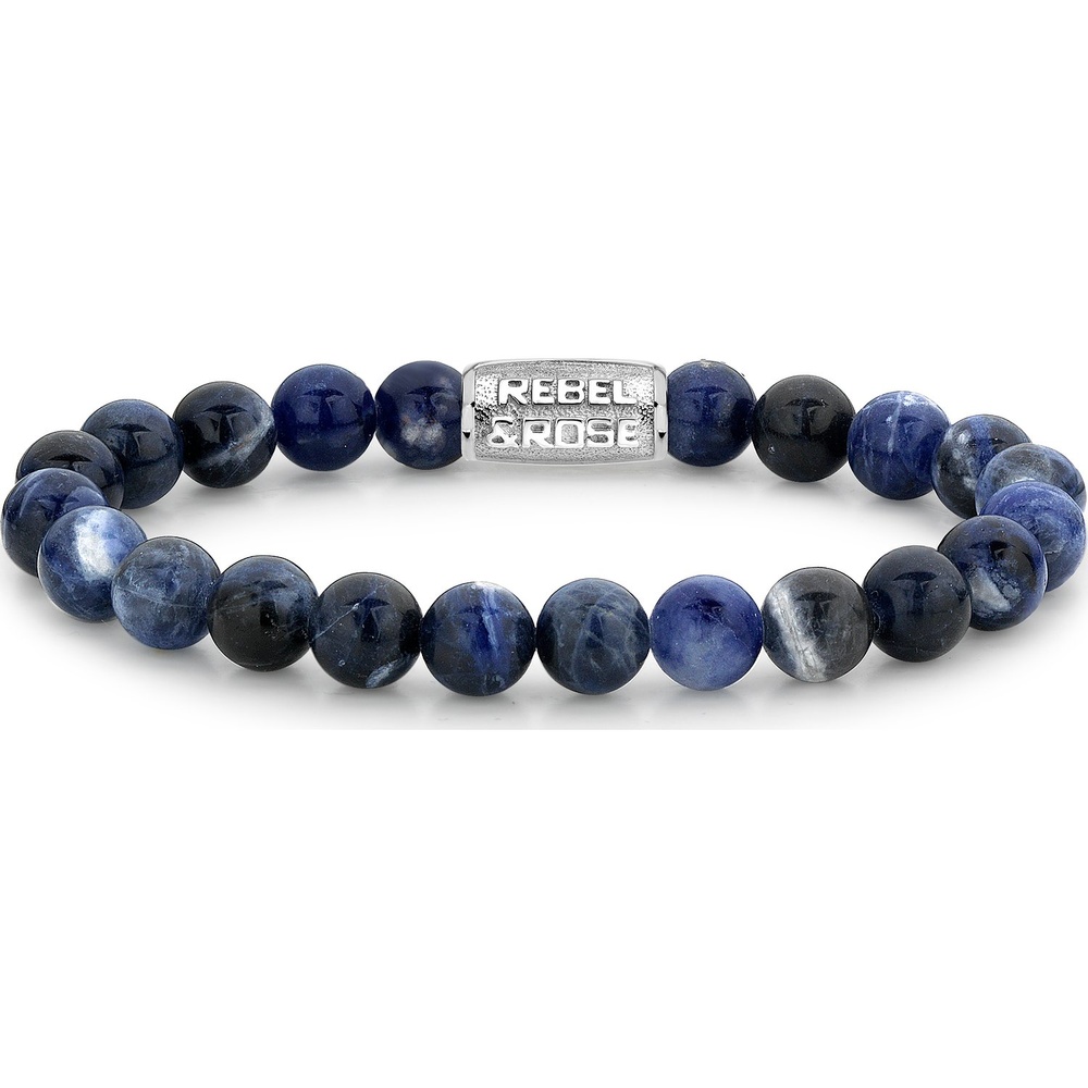 Rebel and Rose Bracelet Acier inoxydable bleu foncé Bracelet