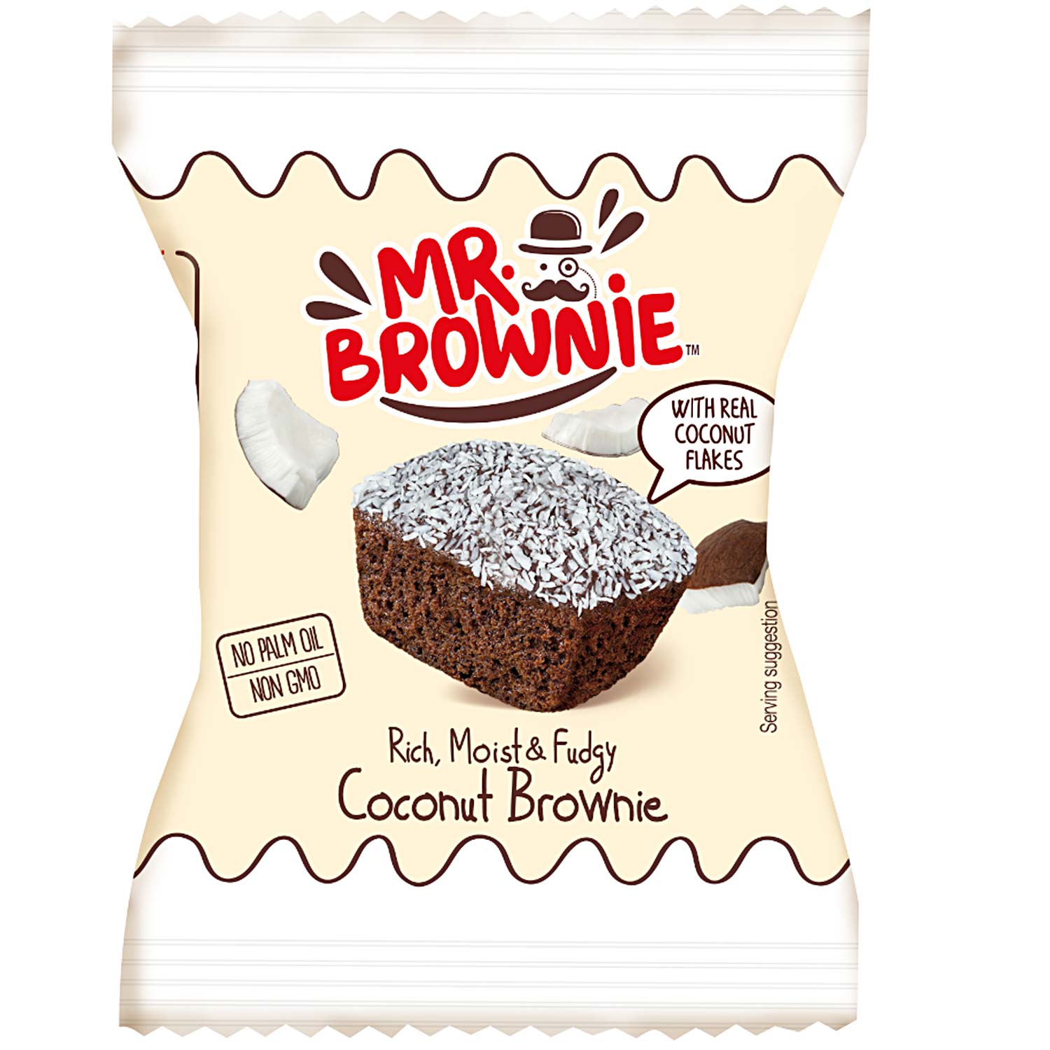 Mr. Brownie Coconut Brownies 200g