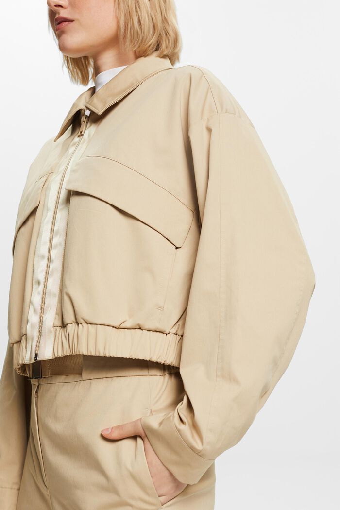 Jacke aus Baumwolltwill