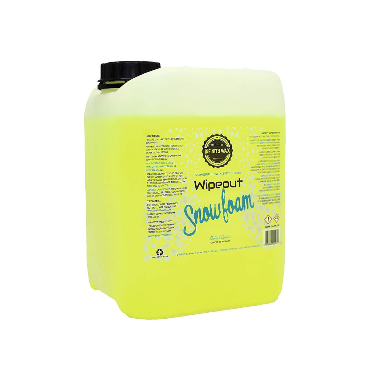 Infinity Wax Wipeout Snowfoam Aktivschaum 5L