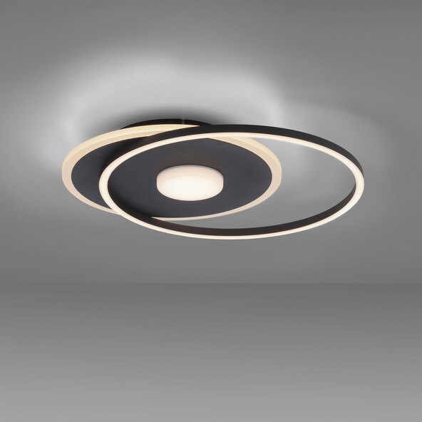LED-Deckenleuchte Domino, rund, 45 x 39,5 cm