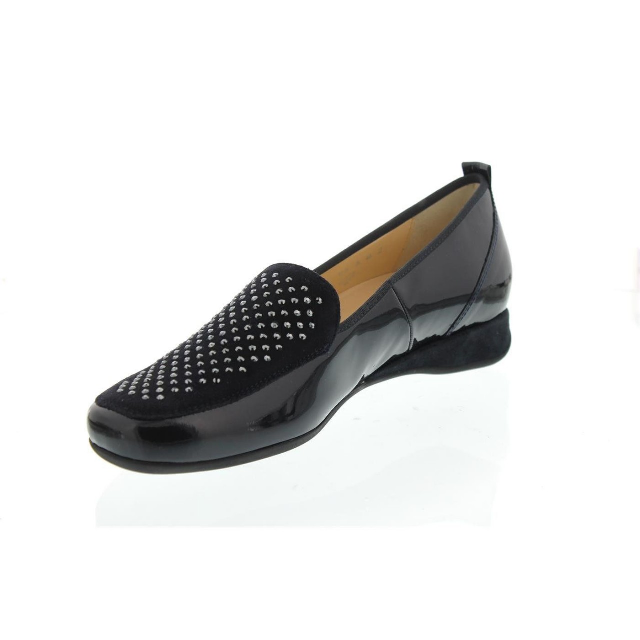 HASSIA Klassische Slipper blau