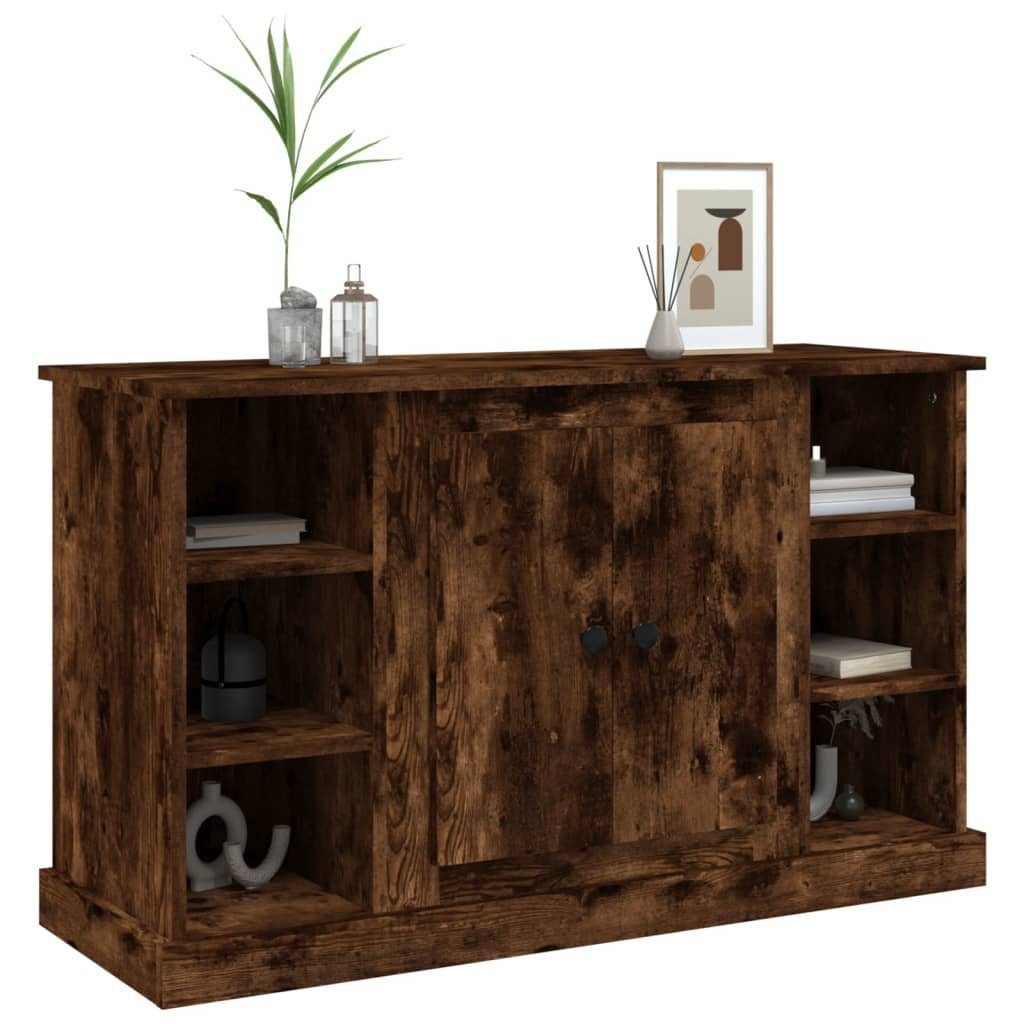 vidaXL Sideboard Sideboard Räuchereiche 100x35,5x60 cm Holzwerkstoff (1 St)