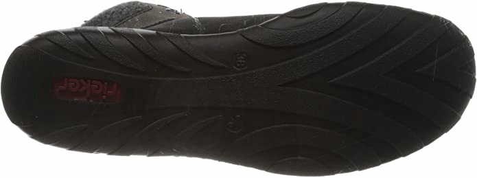 RIEKER Stiefeletten schwarz Eagle/Nablus/Bastia/Filz/Foil