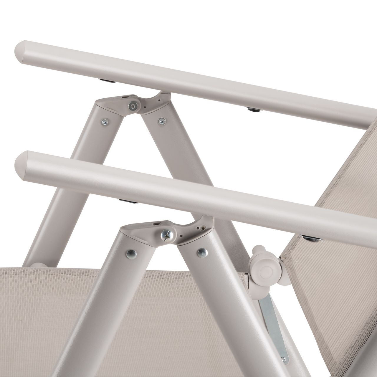 Casaria Garten-Sitzgruppe Bern 5-tlg. Creme Alu WPC