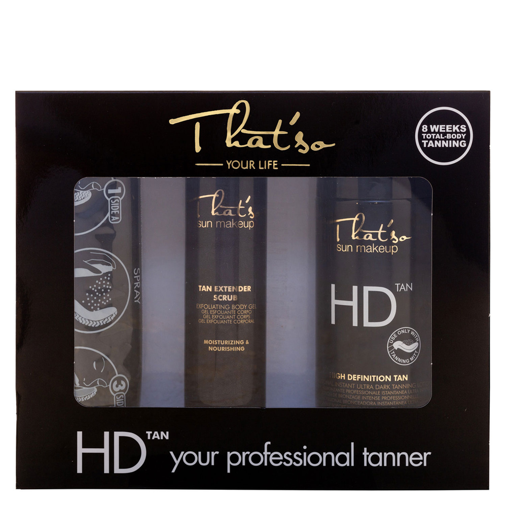 that'so Coffret HD tan Coffret HD Tan bronzage intense