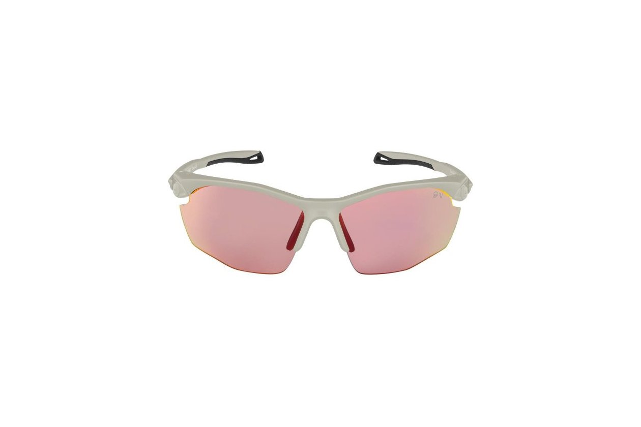 Alpina Twist Five S HR QV moon-grey matt / rainbow mirror lens
