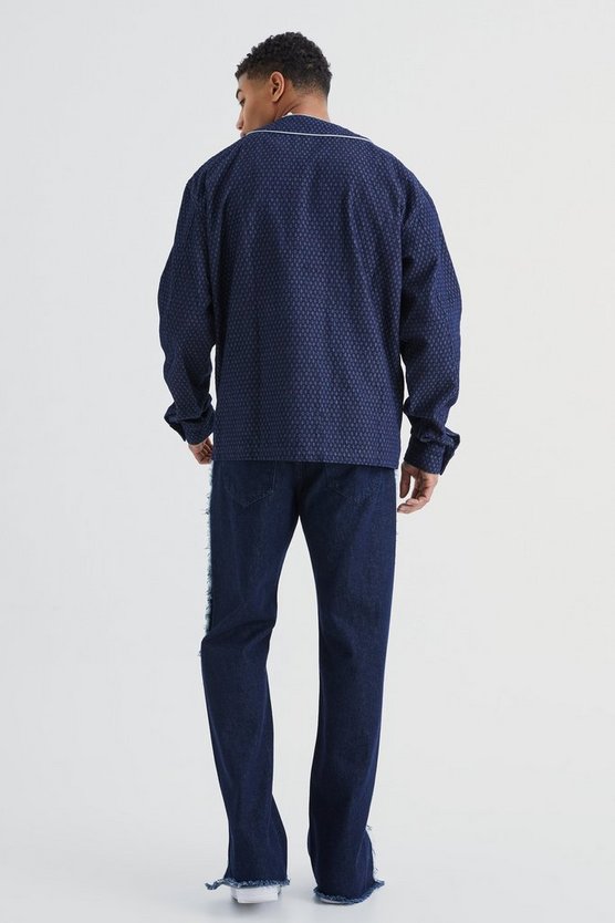 Baseball Jeanshemd