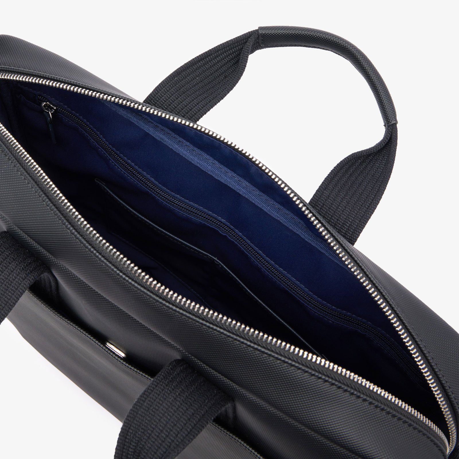 Lacoste Aufbewahrungstasche Computer Bag, mit Magnetverschlüssen an Vorder- und Rückfach