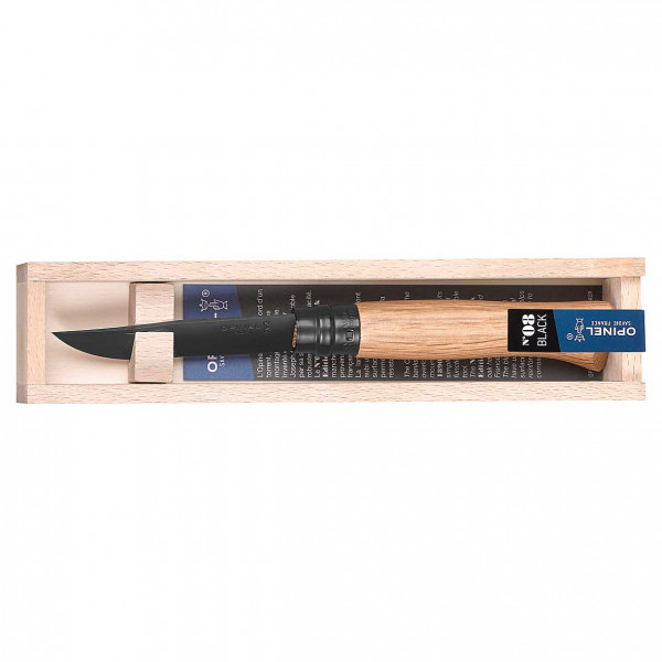 Opinel - Taschenmesser No 08 Black Oak - Messer