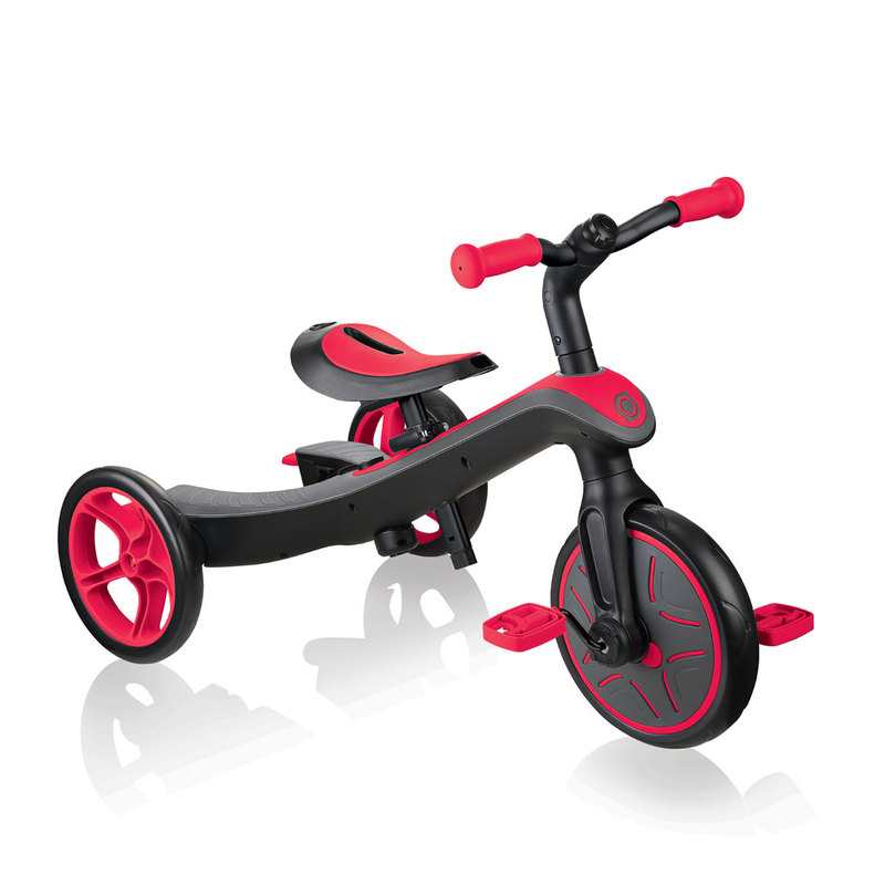 Tricycle explorer 4 en 1 rouge Globber