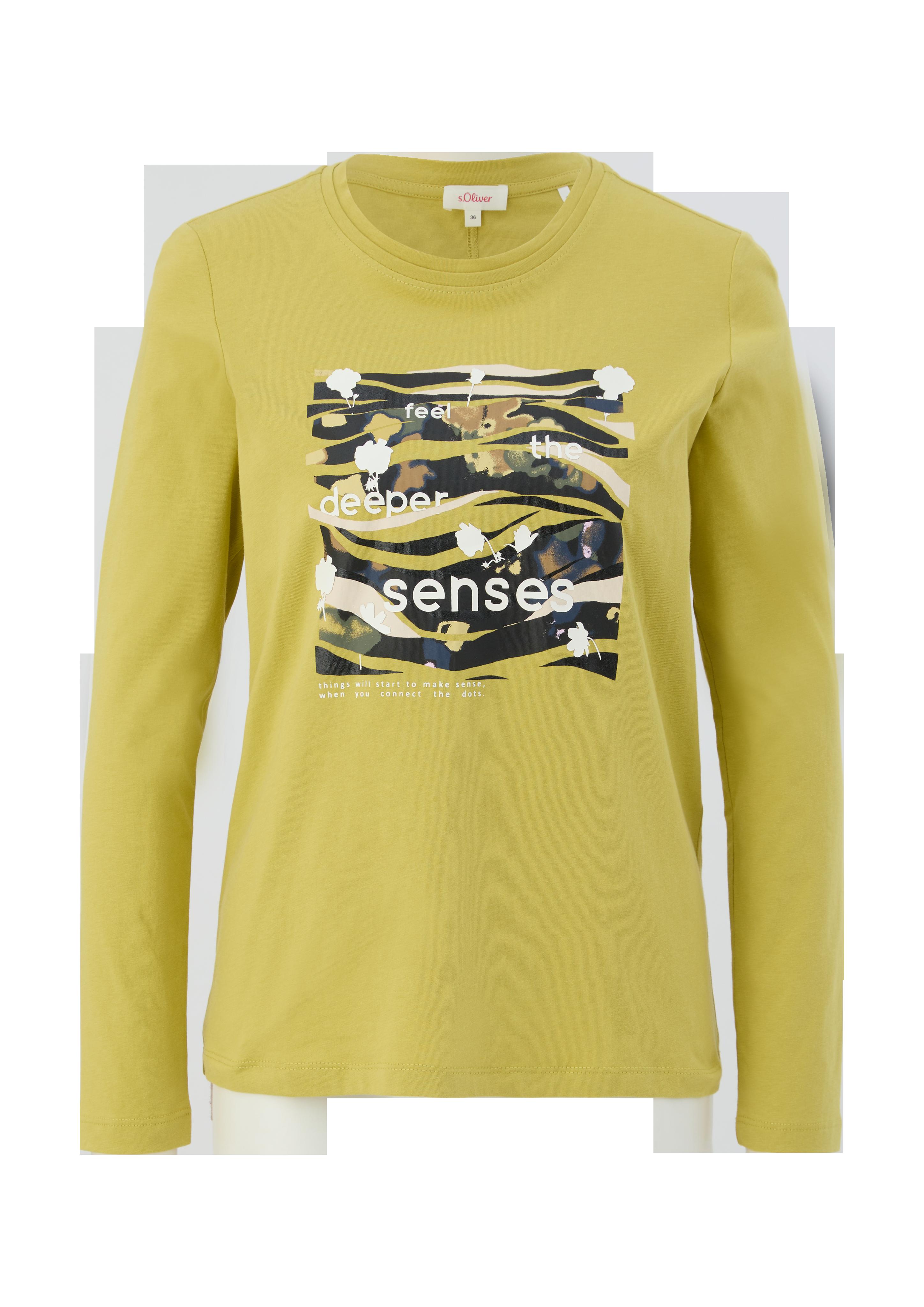 Print-Longsleeve mit 3/4-Ärmeln  2122515-14D1