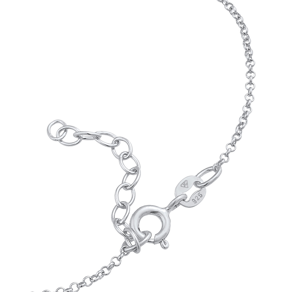 Elli Elli Ensemble de Bijoux Clous d'oreilles pendentifs en forme de coeur pour femme  Bijoux
