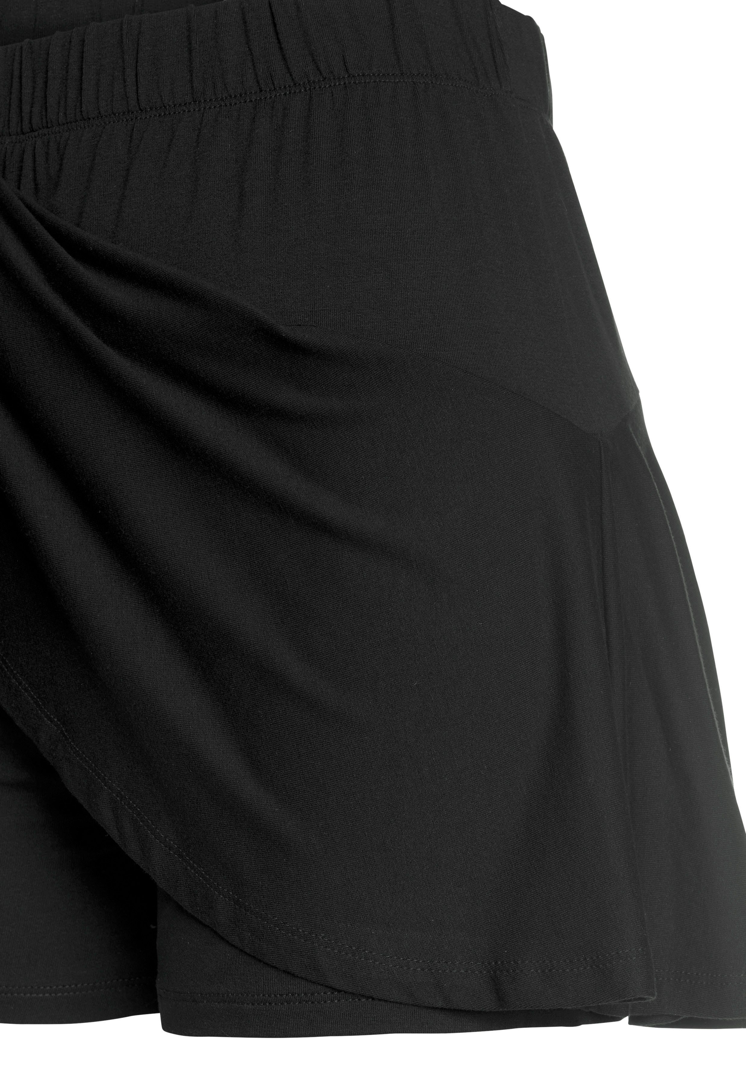 LASCANA Hosenrock, Rock und Shorts in einem