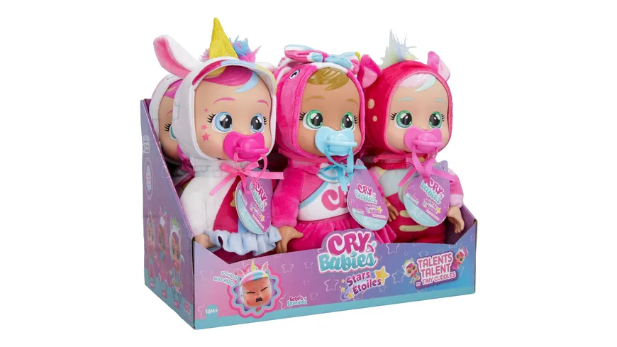 Cry Babies Tiny Cuddles Stars Talents, 1 Stück, sortiert