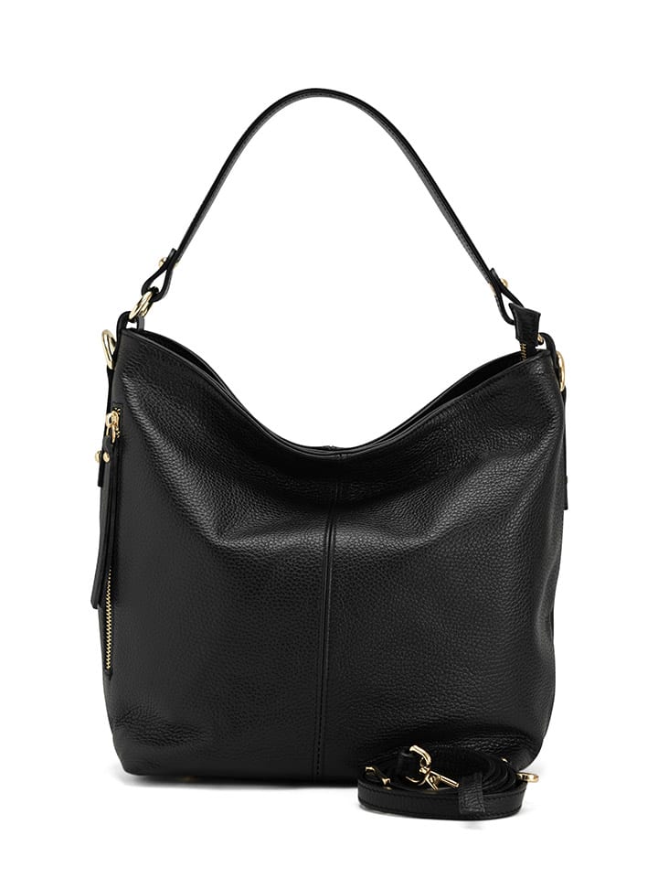 Lucca Baldi Leder-Schultertasche 