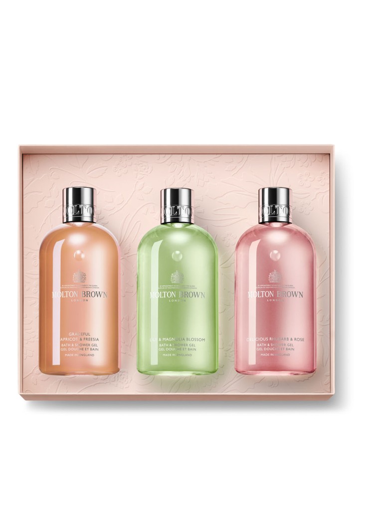 Molton Brown Floral & Fruit vartalonhoitolahjasetti - hoitosetti