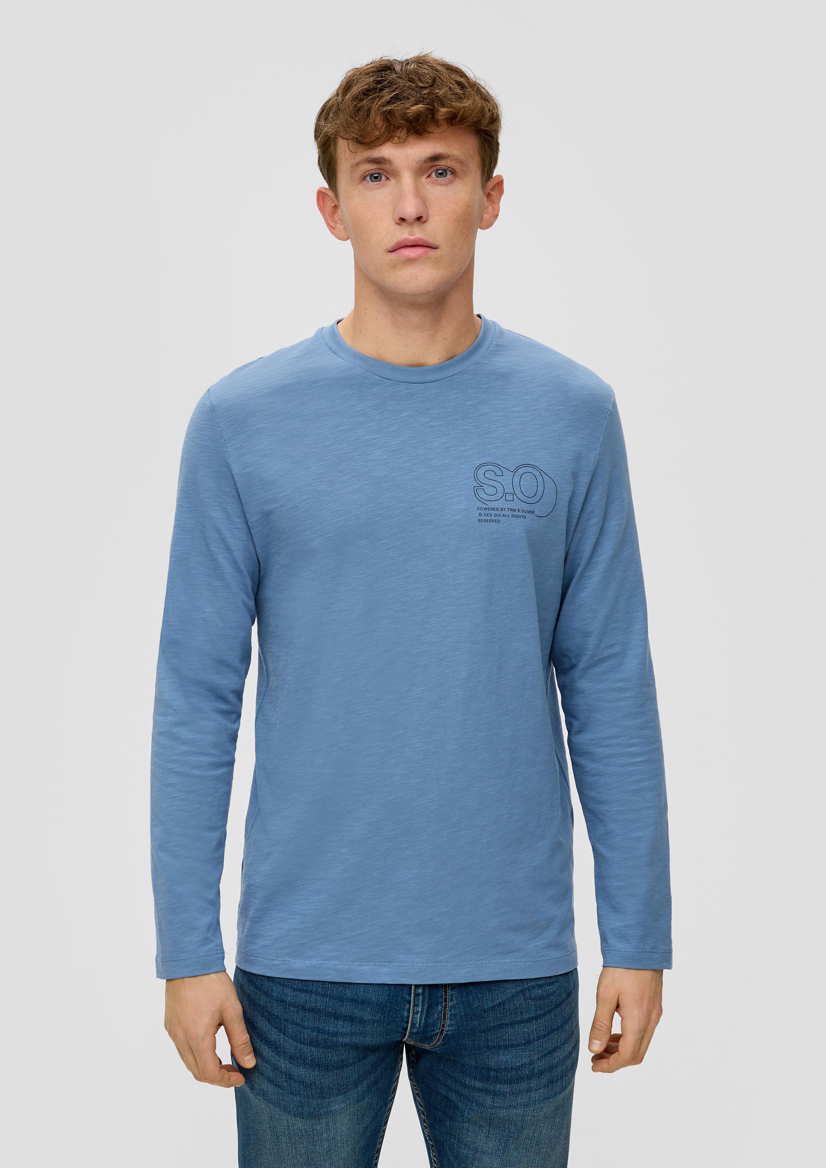 Langarmshirt mit Logo-Print  2145804-54D1