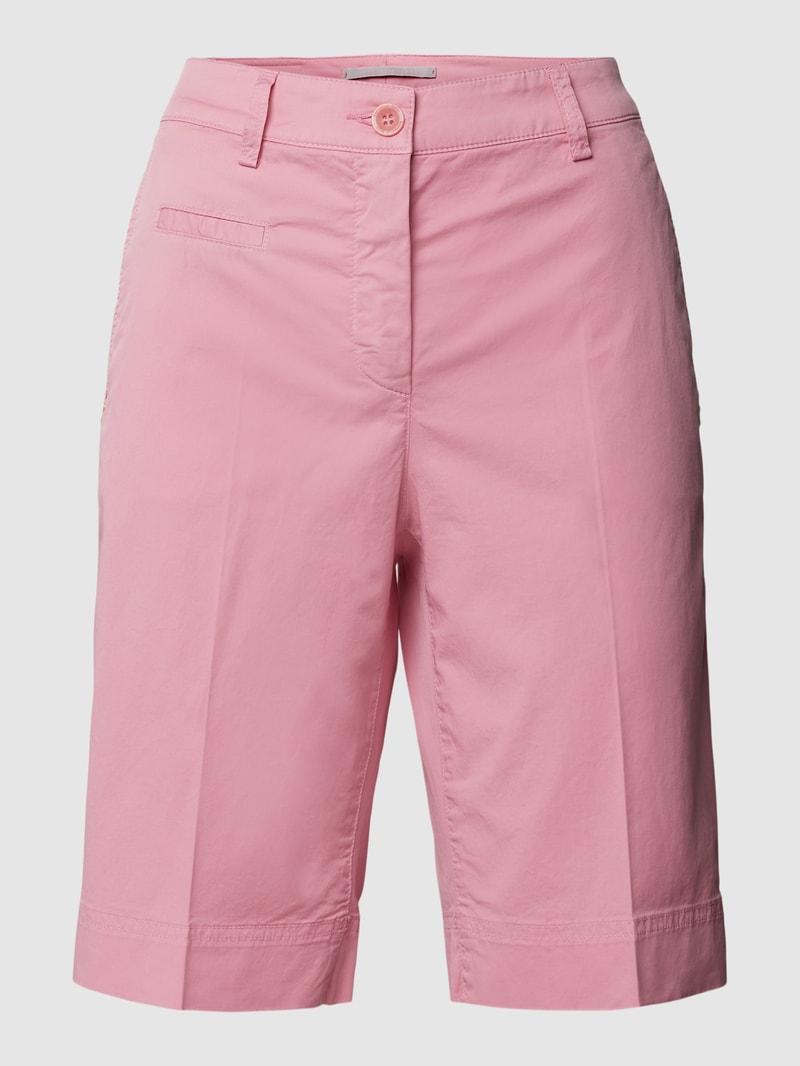 Shorts mit Label-Patch Modell 'Marilyn' in pink