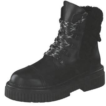 Alpe Woman Schnür Boots in schwarz
