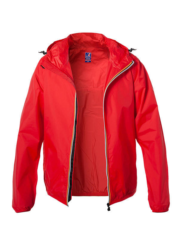 K-WAY, Regenjacke, Mikrofaser, rot
