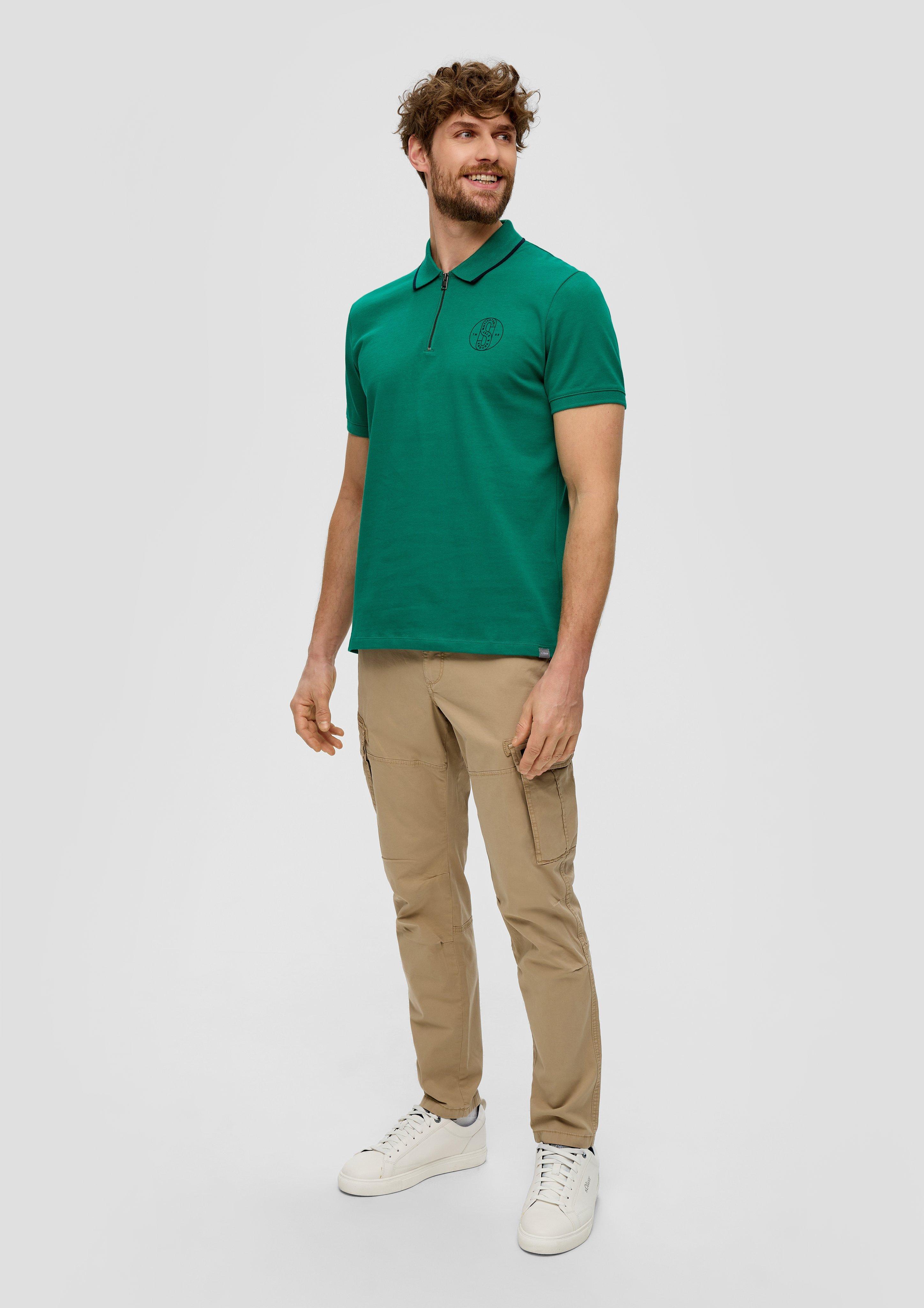 Polo-Shirt aus Piqué  2141479-7652